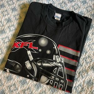 Vintage 2001 XFL kickoff shirt XL